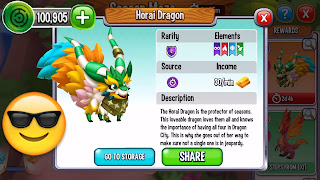 Dragon City #631 Horai Dragon From Season Maze Island | All Completed