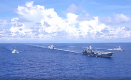 USS Nimitz Carrier and China's Shandong Carrier Both Enter the South China Sea, What's Up?