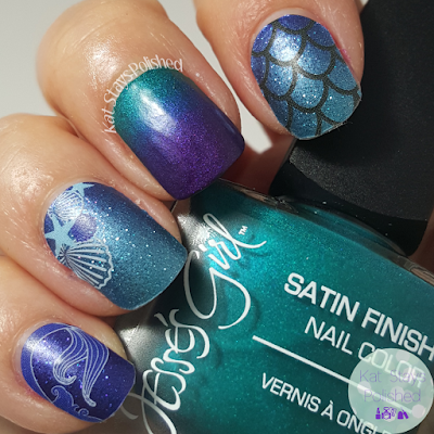 Disney Collection by Jamberry - Sapphire Sea | Kat Stays Polished