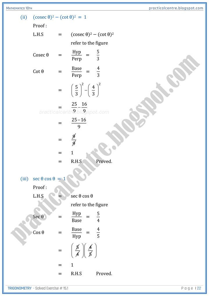 trigonometry-exercise-8-1-mathematics-10th