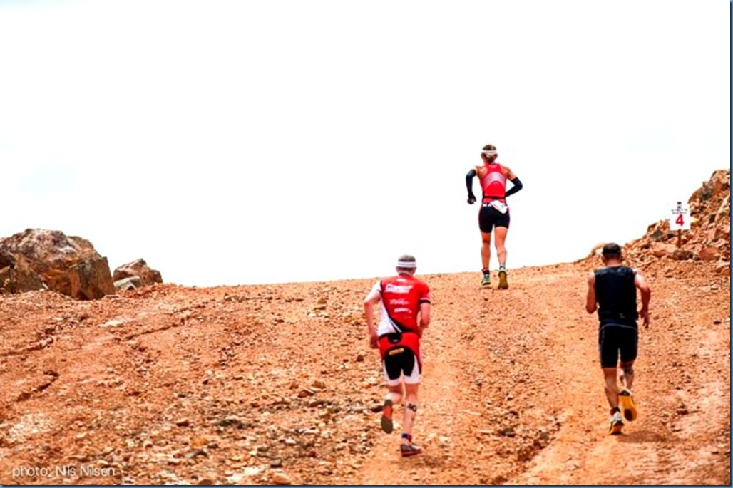 Kate Major on the run Xterra Las Vegas April 15, 2012 pic by Nils Nilsen
