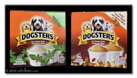 Two Boxes of Dogsters Ice Cream Style Treats for Dogs