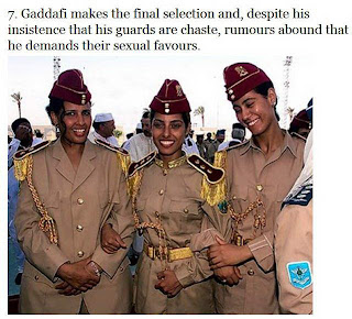 muammar algaddafi female bodyguards 07 Foto foto 40 Perawan Pengawal Pribadi Muammar Qadhafi