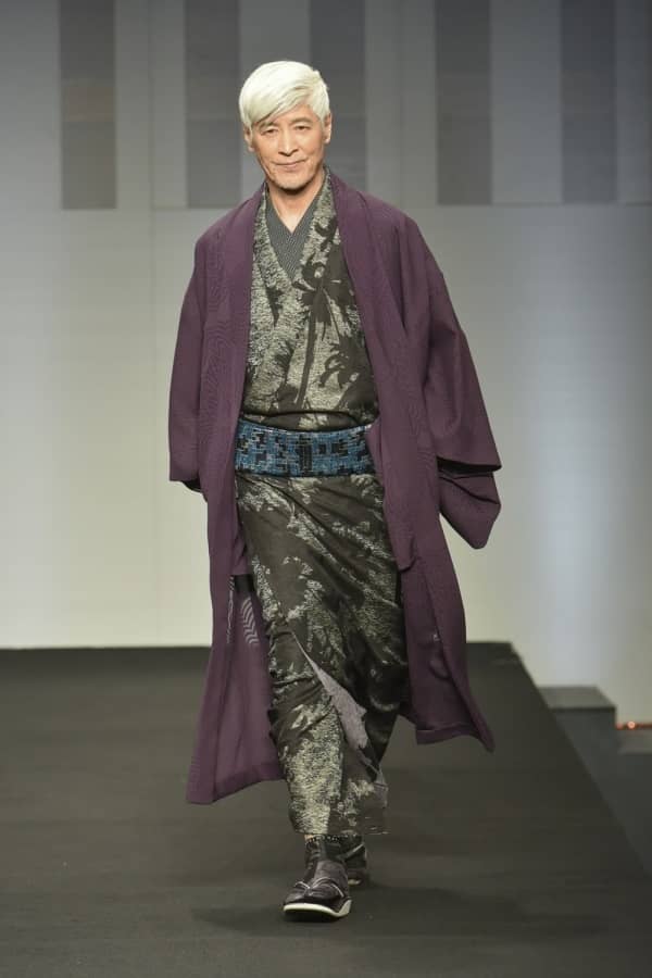 Modern Kimono designed by Jotaro Saito for Autumn/Winter Collection