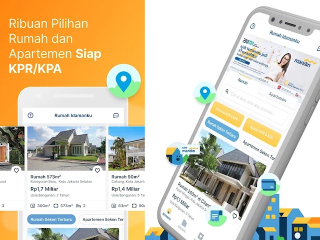 Aplikasi Rumah Idamanku (RIKu) dari Bank Mandiri Mudahkan Cari Hunian Impian