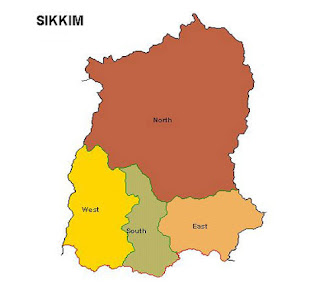 Muslim Population in Cities of Sikkim