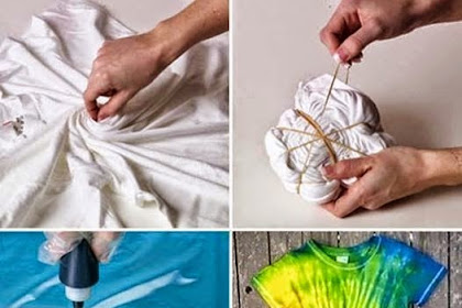 how to tie dye a shirt How to easily tie-dye t-shirts — she gave it a go