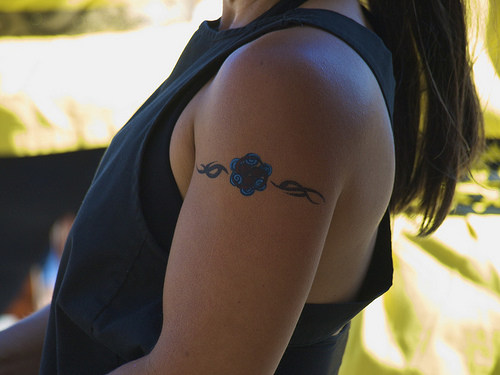 perfect hawaiian tribal armband tattoos