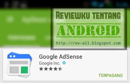 Ikon aplikasi GOOGLE ADSENSE untuk melihat kinerja iklan adsense di android (rev-all.blogspot.com)