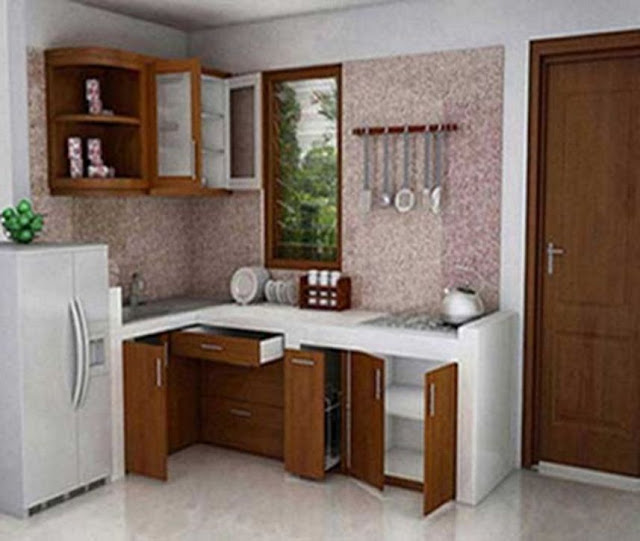 55 Contoh Desain Dapur Minimalis 3x3 Cantik dan Modern 