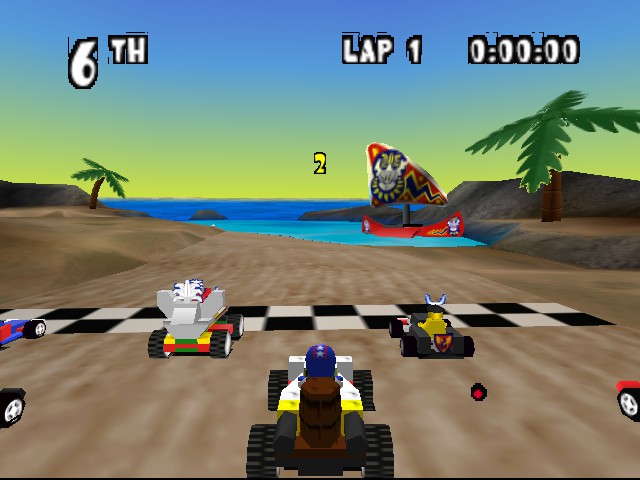 Top 10 Greatest N64 Racing Games - LEGO Racers