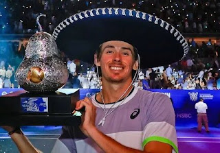 Australia's Alex de Minaur won the Mexican Open tennis title.