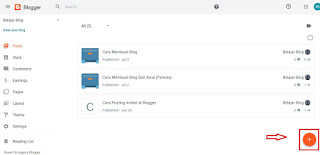 Tutorial Blogger || Cara Membuat Artikel Blog di Blogger
