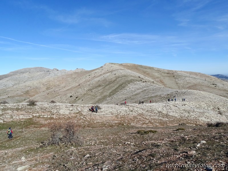 Sierra Hidalga desde Quejigales