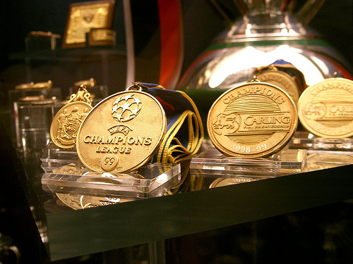 The Champions League Winners' Medal (Manchester United Museum)