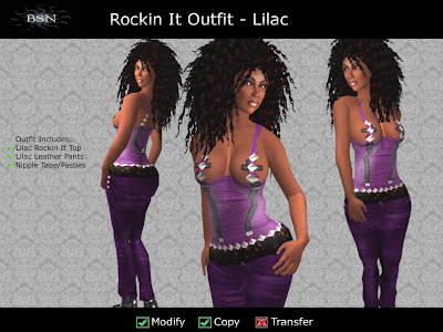 BSN Rockin It Outfit - Lilac