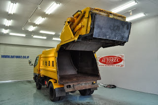 1996 Mitsubishi Canter 3.15ton Garbage Truck for Somalia 