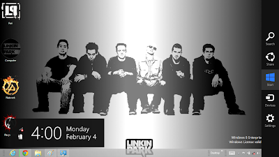 Linkin Park Theme For Windows 8