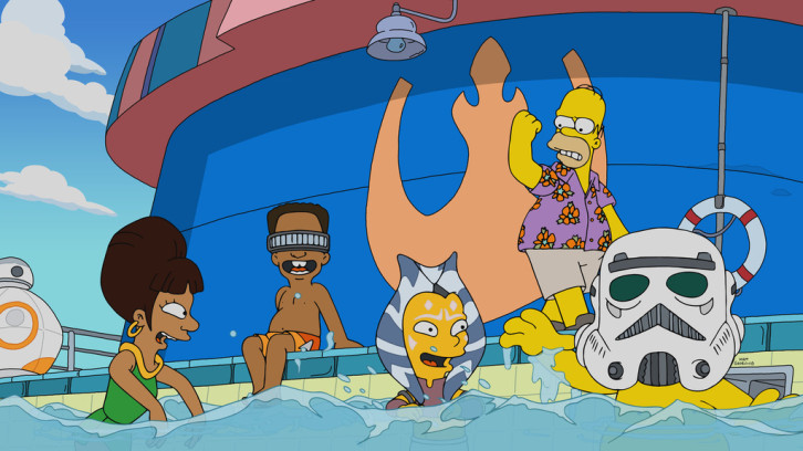 The Simpsons - Episode 35.09 - Murder, She Boat - Promotional Photos + Press Release