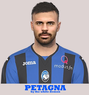 PES 2019 Faces Andrea Petagna by The White Demon