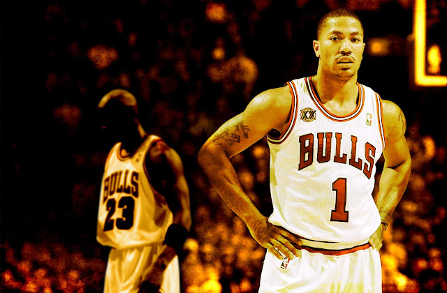 derrick rose wallpaper black and white. derrick rose wallpaper black