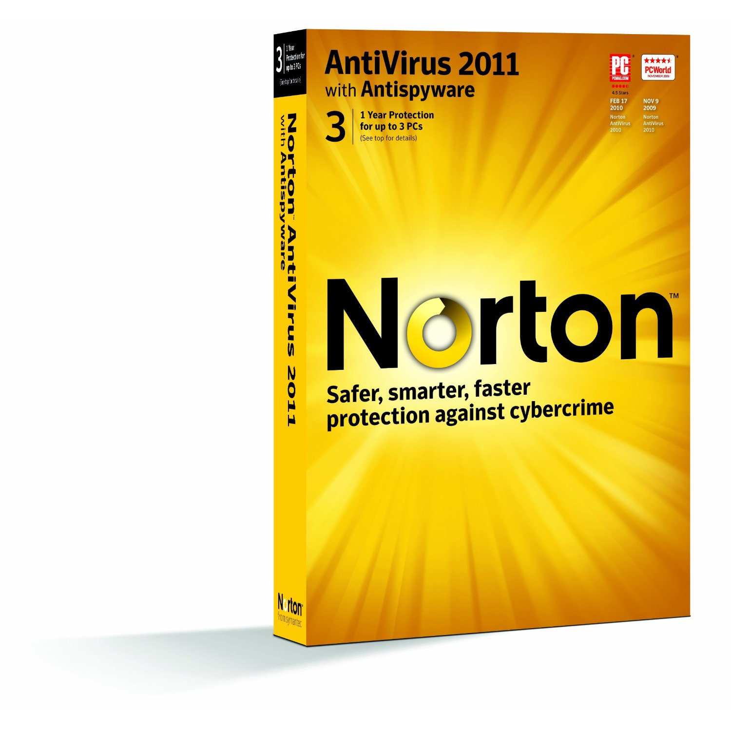 Norton Antivirus 2011 1 User 3 Pc