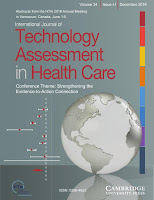 Image of International Journal of Technology Assessment in Health Care