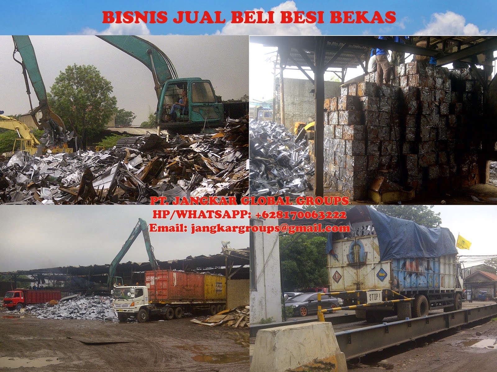 Jangkar Groups BISNIS JUAL BELI BESI BEKAS 