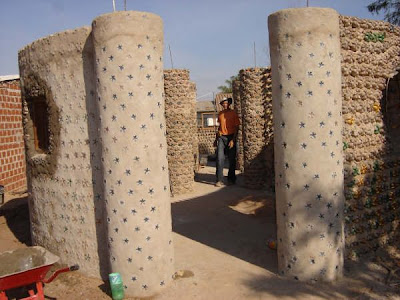 Bottle House Built in Mexico