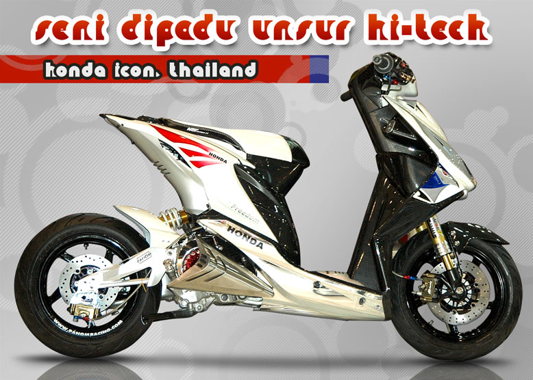 Honda Beat Otocontest Modification Thailand Style