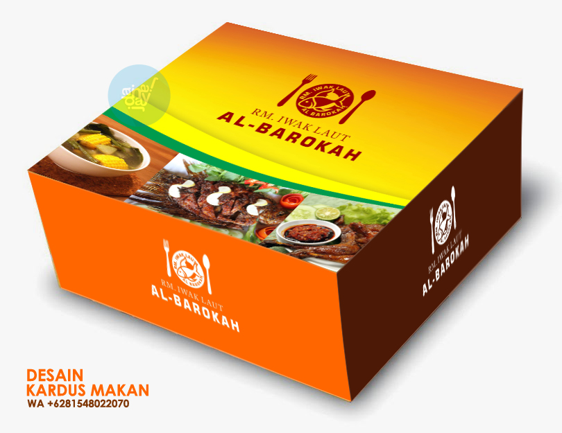 Desain Kardus Box Makan Pekalongan Dina Jaya Pekalongan