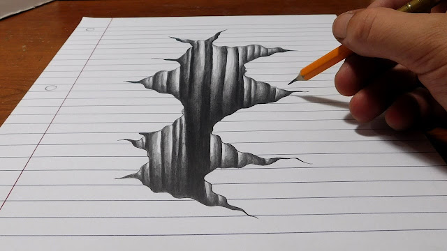Pictures of unbelievable 3D Drawings