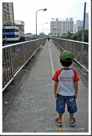 On the overpass