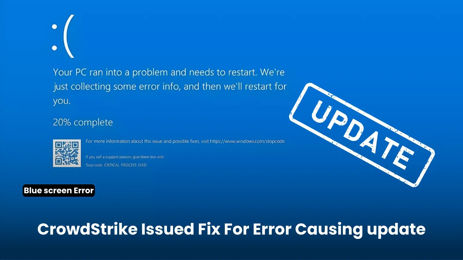 CrowdStrike, Windows'un BSOD Döngüsüne Girmesine Neden Olan Güncellemeler İçin Düzeltme Yayımladı CrowdStrike, Windows'un BSOD Döngüsüne Girmesine Neden Olan Güncellemeler İçin Düzeltme Yayımladı