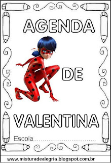 Capa agenda da Ladybug