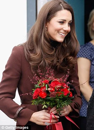 Kate Middleton steps out on Valentine's Day in a Hobbs coat