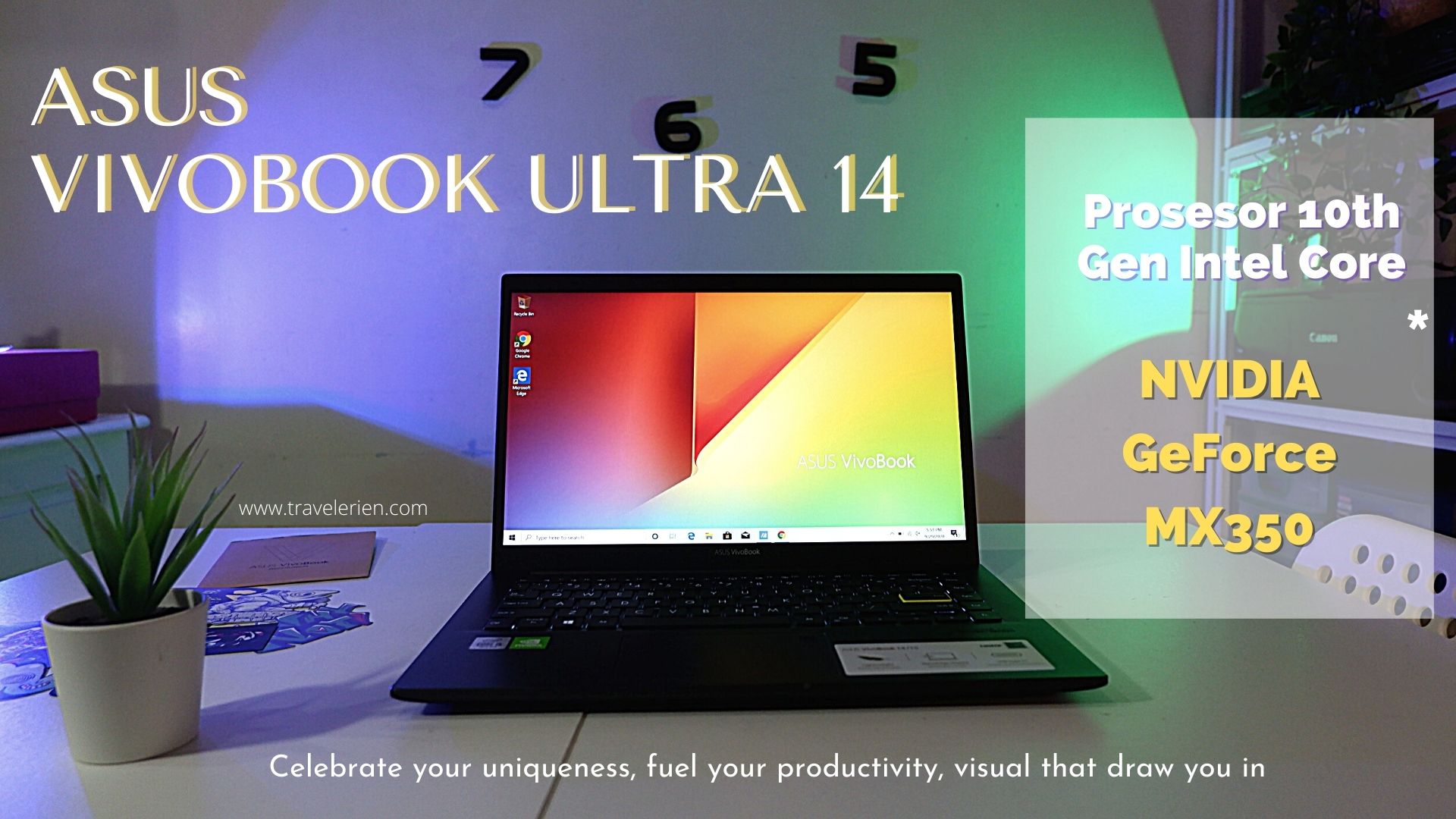 ASUS VivoBook Ultra 14 Laptop Stylish dan Bertenaga Untuk Anak Muda