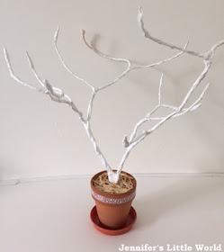 How to make a simple Easter tree with wire