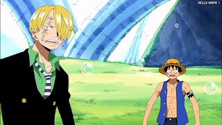 ワンピースアニメ シャボンディ諸島編 402話 サンジ ルフィ | ONE PIECE Episode 402