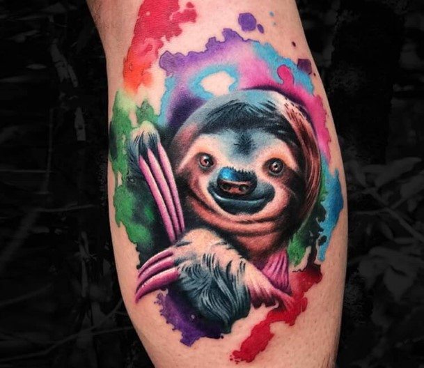 36 tatuagens de bicho-preguiça para deixar vocês inspiradas