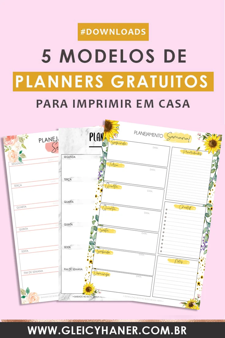 planner semanal gratis