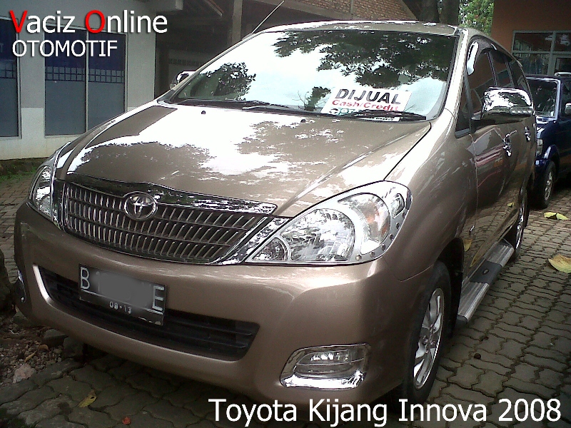  Toyota Kijang Innova 2008 Coklat Metalik Vaciz Otomotif