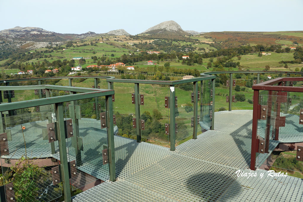 Mirador de la cascada del Gándara