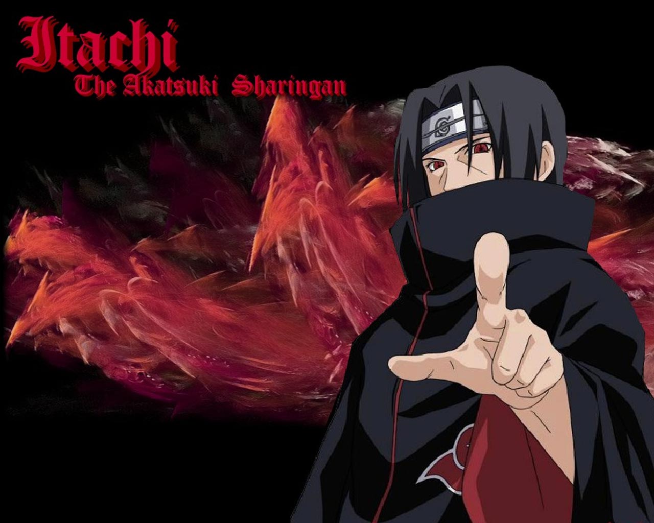 Uchiha Itachi : Wallpapers | naruto black wallpaper