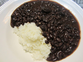 Food Lust People Love: A traditional meal in the Carioca, that is to say Rio de Janeiro - area of Brazil, black beans with sausage and rice is a tasty staple that will fill you up and bring you comfort. Best of all, it's easy to make!