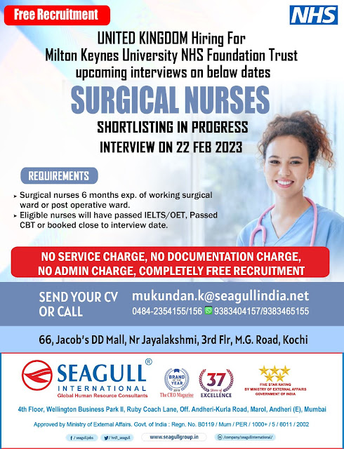 Client Interview for Medical Jobs in United Kingdom - Free Recruitment