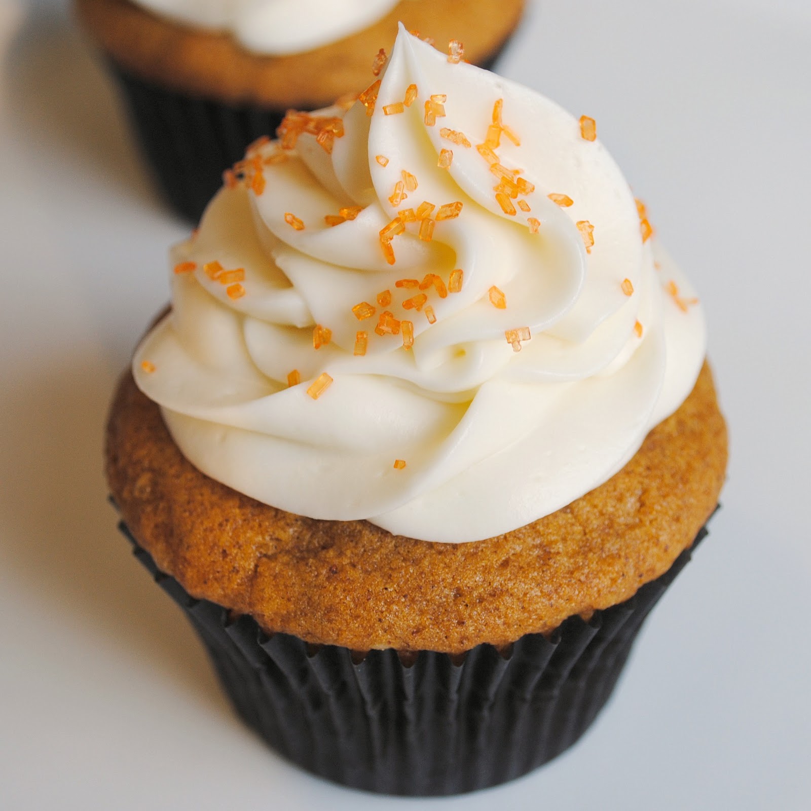 These pumpkin cupcakes are my