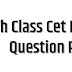 Direct indirect speech 11th class cet Syllabus Common Entrance Test For 11th Std Question Paper 