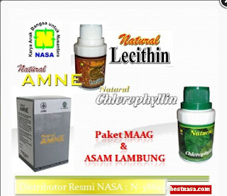 Natural LECITHIN Obat Maag Herbal dari PT Nasa