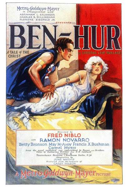 Imagen 964A | Póster de estreno en cines de Ben-Hur: Una historia de Cristo (1925) | Autor desconocido / dominio público